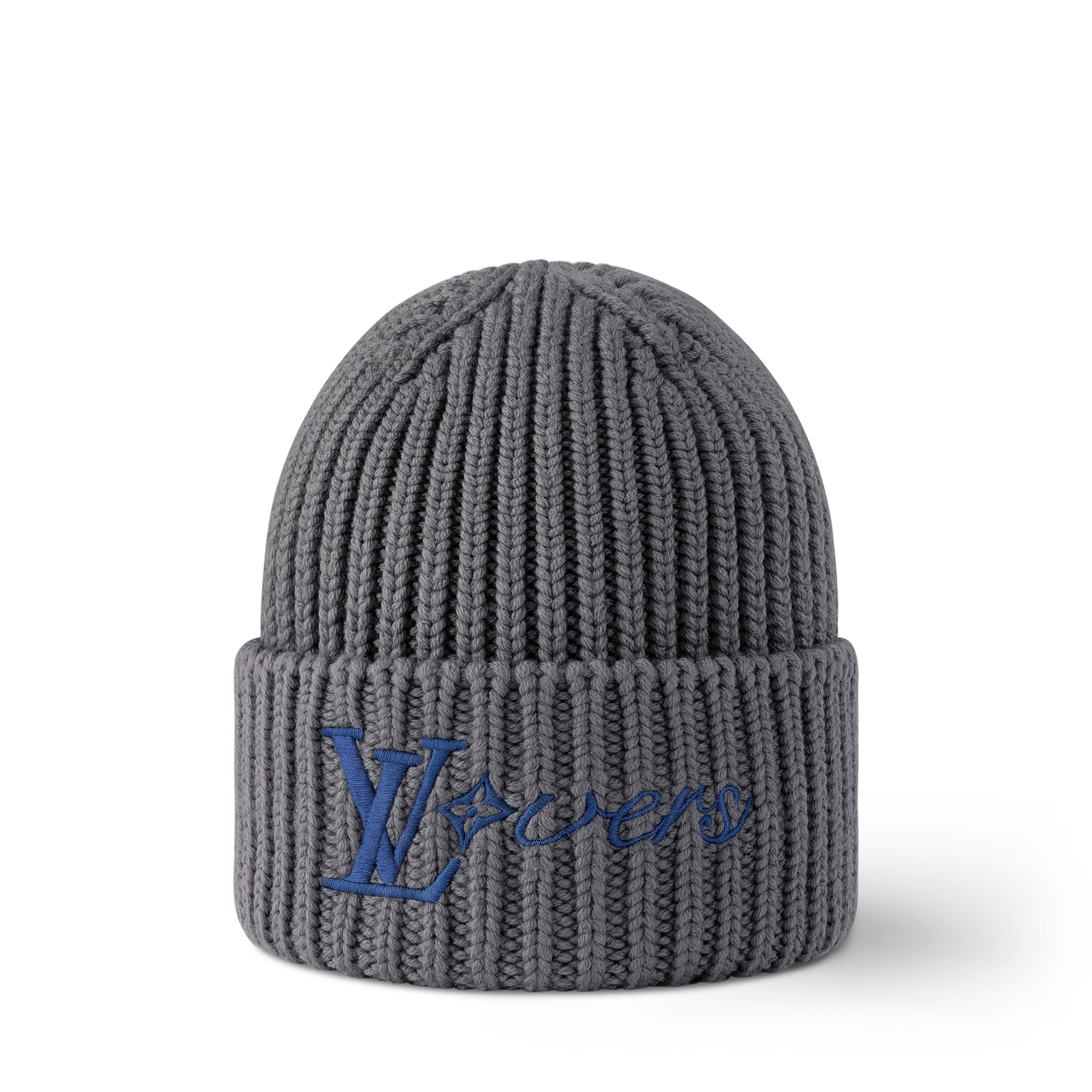 LV Vers Beanie - Luxury S00 Grey | LOUIS VUITTON